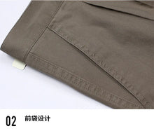 Load image into Gallery viewer, Classic Pleated Cotton Business Trousers
