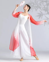 Load image into Gallery viewer, Classical Gradient Chiffon Dance Dress
