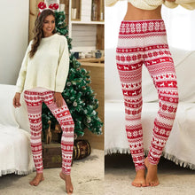 Load image into Gallery viewer, Christmas Leggings  Fashion Milu Deer Printing Festival Ultra Soft Brushed Pants Ankle Length Black Deals
