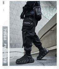 Load image into Gallery viewer, New Joggers Cargo Pants Men Fashion Ribbons Pocket Harem Trousers Sweatpants Men Hip Hop Harajuku Streetwear Casual Pants
