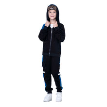 Load image into Gallery viewer, Kids Tracksuits,Teen Boys School Sweatsuits,Fashion Cotton Hooded Tops + Pants Set,Soft Children's Long Sleeve Sportswear
