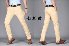 Load image into Gallery viewer, Premium Cotton Business Suit Pants
