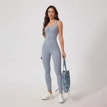 Load image into Gallery viewer, Quick Dry Seamless Yoga Jumpsuit
