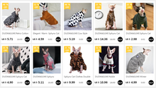 Load image into Gallery viewer, Hairless Cat Fashion Pullover Hoodie
