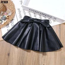 Load image into Gallery viewer, Girls' Skirts Leather Skirts Autumn And Winter Children's Outer Short Skirts Pleated Skirts Winter 2023 New Pu Skirts
