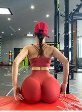 Load image into Gallery viewer, Women Leggings For Fitness Sexy Yoga Pants High Waist Elastic Tights Gym Clothing Push Up Long Pants Female Hip Lift Leggings

