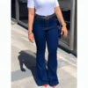 Load image into Gallery viewer, High Waist Vintage Flared Jeans

