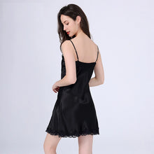 Load image into Gallery viewer, Luxury Silk Lace Nightdress Women
