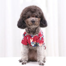Load image into Gallery viewer, Hawaiian Print Breathable Dog Shirt
