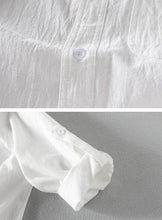 Load image into Gallery viewer, Cotton Linen Casual Summer Shirt
