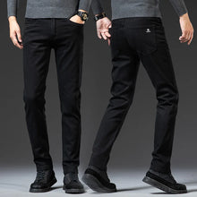 Load image into Gallery viewer, Men’s Retro Washed Loose-Fit Jeans
