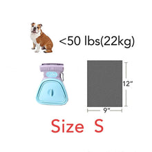 Load image into Gallery viewer, Dog Pet Travel Foldable Pooper Scooper With 1 Roll Decomposable bags Poop Scoop Clean Pick Up Excreta Cleaner
