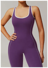 Load image into Gallery viewer, Sleek Back Hollow Bodysuit Jumpsuit
