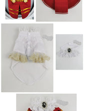 Load image into Gallery viewer, Handmade Unique Design Dog Clothes European Court Style Pet Costume Suit Lace Cuffs Collar Twin Sets Apparel Cat Poodle Maltese
