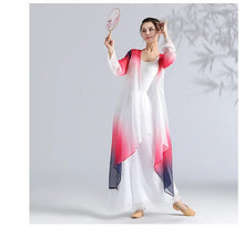 Load image into Gallery viewer, Classical Gradient Chiffon Dance Dress
