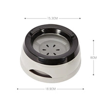 Load image into Gallery viewer, Pet Dog Bowls Floating Not Wetting Mouth Cat Bowl No Spill Drinking Water Feeder Plastic Portable Dog Bowl Support Accessories
