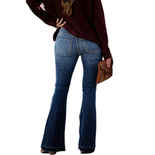 Load image into Gallery viewer, Wide Leg Flared Denim Jeans
