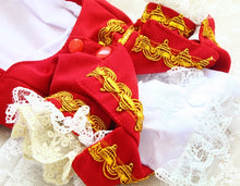 Load image into Gallery viewer, Handmade Unique Design Dog Clothes European Court Style Pet Costume Suit Lace Cuffs Collar Twin Sets Apparel Cat Poodle Maltese
