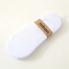 Load image into Gallery viewer, Men’s Invisible Cotton No-Show Socks – 5-Pair Set
