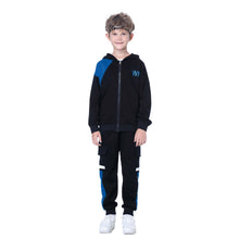 Load image into Gallery viewer, Kids Tracksuits,Teen Boys School Sweatsuits,Fashion Cotton Hooded Tops + Pants Set,Soft Children's Long Sleeve Sportswear
