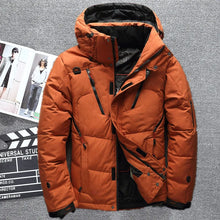 Load image into Gallery viewer, White Duck Down Parka
