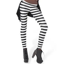 Load image into Gallery viewer, Women Leggings High Waist Cartoon Comic Beauty Print Trousers Soft Female Casual Elastic Pant
