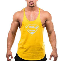 Load image into Gallery viewer, Gym Muscle Fitness Training Running Vest Clothing Tank Top Mens Bodybuilding Sleeveless Singlets Fashion Workout  Undershirt
