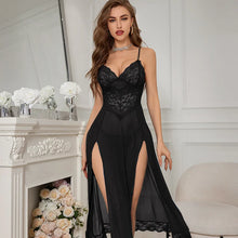 Load image into Gallery viewer, Lace Lingerie Wedding Nightwear Set
