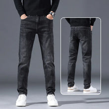 Load image into Gallery viewer, Men’s Stretch Denim Straight-Leg Jeans
