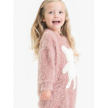 Load image into Gallery viewer, Girls Shaggy Bear Tunic Dress
