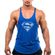 Load image into Gallery viewer, Gym Muscle Fitness Training Running Vest Clothing Tank Top Mens Bodybuilding Sleeveless Singlets Fashion Workout  Undershirt
