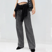 Load image into Gallery viewer, High Waist Plus Size Denim Jeans
