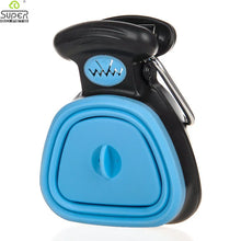Load image into Gallery viewer, Dog Pet Travel Foldable Pooper Scooper With 1 Roll Decomposable bags Poop Scoop Clean Pick Up Excreta Cleaner
