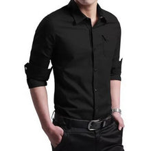Load image into Gallery viewer, Smart Casual Cotton Shirt Men
