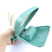 Load image into Gallery viewer, Dog Pet Travel Foldable Pooper Scooper With 1 Roll Decomposable bags Poop Scoop Clean Pick Up Excreta Cleaner
