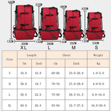 Load image into Gallery viewer, Travel Riding Driving Pet Carrier Backpack Carring Supplies for Medium Large Dogs Camouflage Big Dog Bags Samoyed Labrador Corgi
