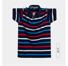 Load image into Gallery viewer, Contrast Stripe Summer Polo Shirt

