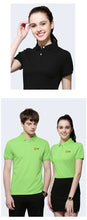 Load image into Gallery viewer, Polo Shirts Custom Logo Printing/embroidery 100% Polyester Breathable Male Polo Employee Polo Shirt Uniform Top Shirts For Men
