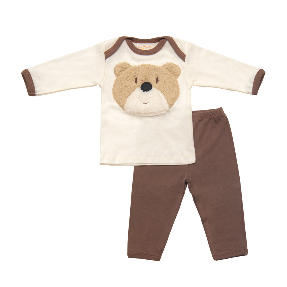 Bear Wear Baby Boy Legging Set