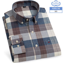 Load image into Gallery viewer, Oxford Striped Cotton Casual Shirt
