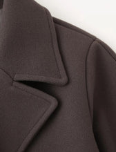 Load image into Gallery viewer, Double Breasted Wool Blazer Coat
