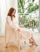 Load image into Gallery viewer, Romantic Lace Nightdress Women French Style Fairy Sleep Lace Dress Elegant Long Sleeve Cotton Nightgown Victorian Loungewear
