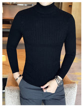 Load image into Gallery viewer, Slim Turtleneck Knit Pullover
