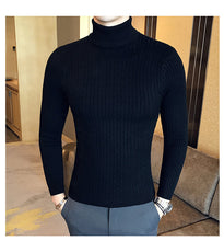 Load image into Gallery viewer, Slim Turtleneck Knit Pullover
