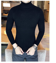 Load image into Gallery viewer, Slim Turtleneck Knit Pullover
