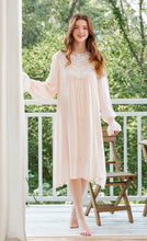 Load image into Gallery viewer, Romantic Lace Nightdress Women French Style Fairy Sleep Lace Dress Elegant Long Sleeve Cotton Nightgown Victorian Loungewear
