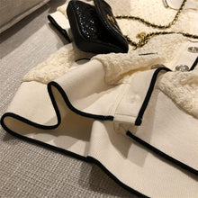 Load image into Gallery viewer, Summer new rice black color hollow knit short-sleeved dress female F7867
