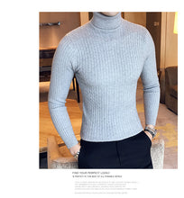 Load image into Gallery viewer, Slim Turtleneck Knit Pullover
