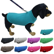Load image into Gallery viewer, Warm Fleece Dogs Clothes Pet Dog Jacket Vest With D-Ring For Small Dog Cats Clothing French Bulldog Costumes Chihuahua Coat
