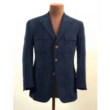 Load image into Gallery viewer, Faux Suede Slim Fit Blazer
